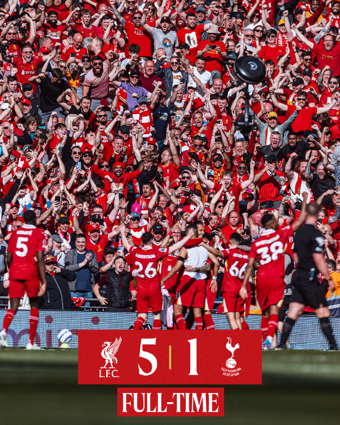 利物浦客场逼平托特纳姆热刺,继续维持领跑之位 利物浦客场逼平托特纳姆热刺,继续维持领跑之位